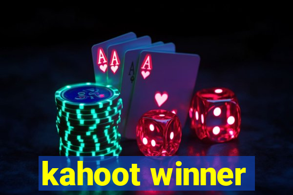kahoot winner