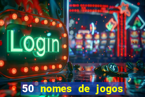50 nomes de jogos com bola