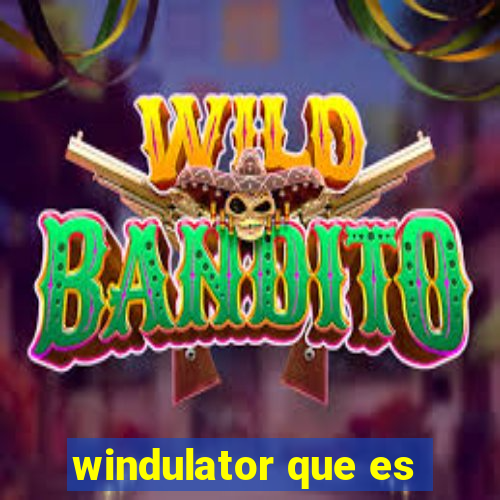 windulator que es