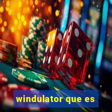 windulator que es