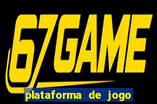 plataforma de jogo nova pagando