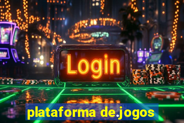 plataforma de.jogos
