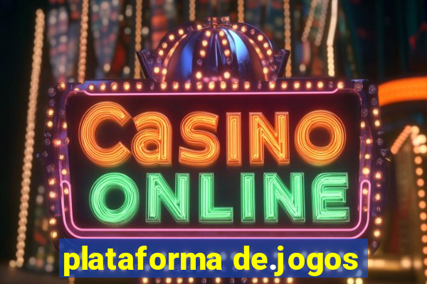 plataforma de.jogos