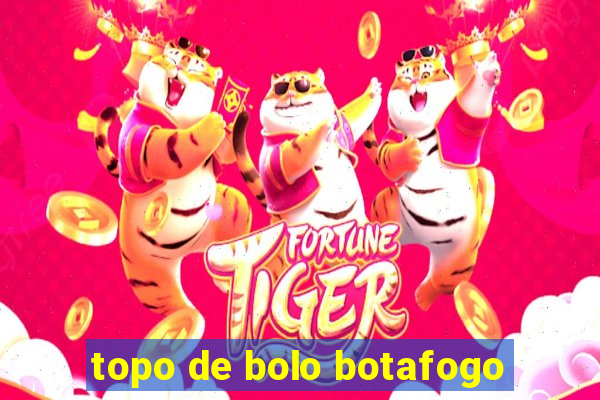 topo de bolo botafogo