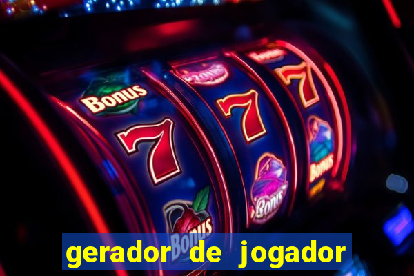 gerador de jogador de futebol