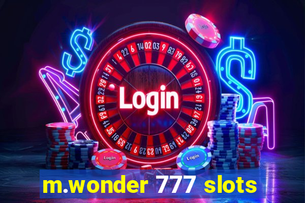 m.wonder 777 slots