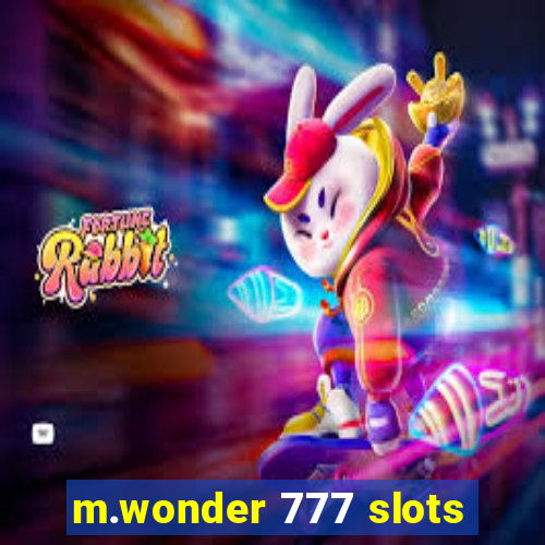 m.wonder 777 slots