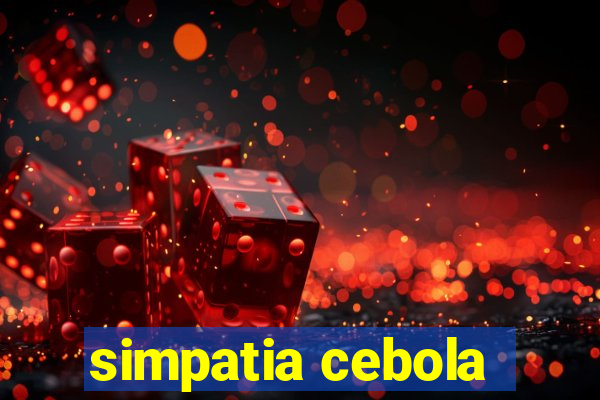 simpatia cebola