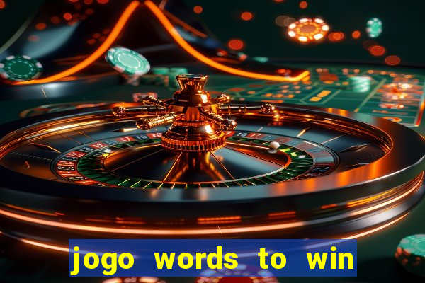 jogo words to win paga mesmo
