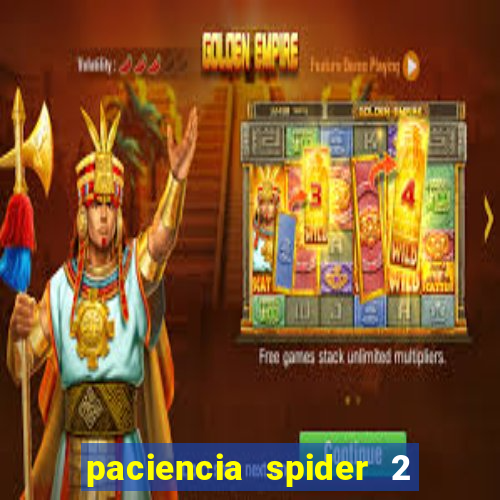paciencia spider 2 naipes jogar