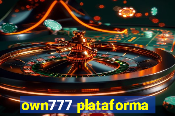 own777 plataforma