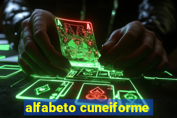 alfabeto cuneiforme