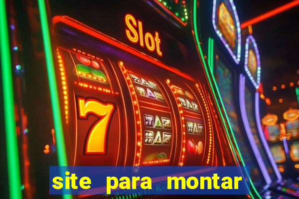 site para montar time de futebol