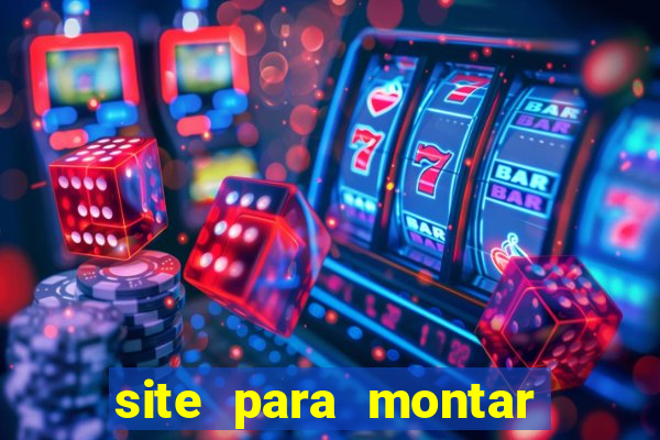 site para montar time de futebol