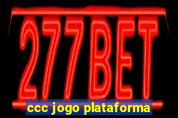 ccc jogo plataforma