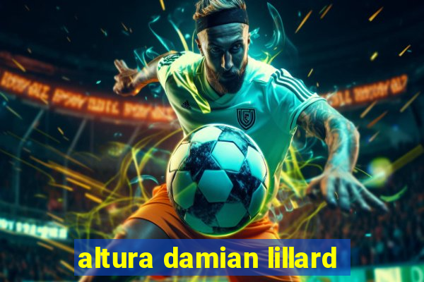 altura damian lillard