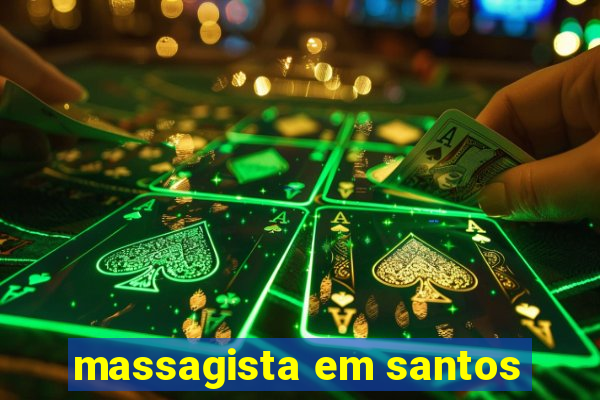 massagista em santos