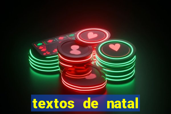 textos de natal para leitura