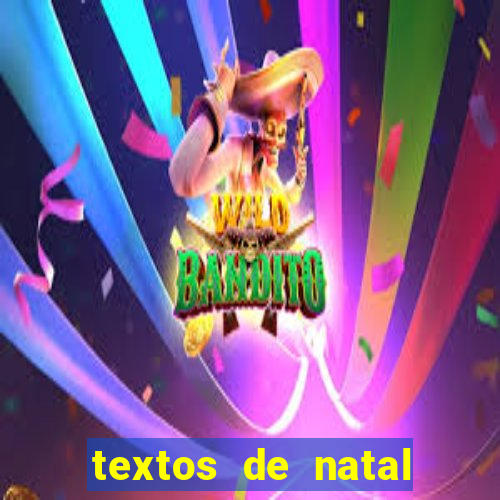 textos de natal para leitura