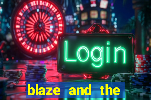 blaze and the monster machines logo font