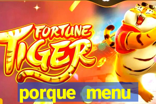 porque menu selvagem acabou