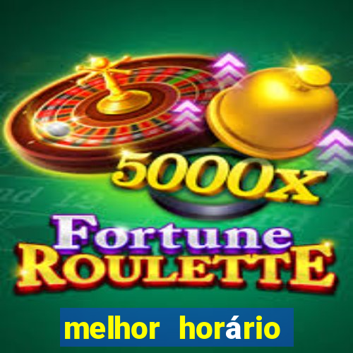 melhor horário para jogar fortune rabbit