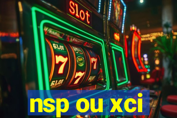 nsp ou xci