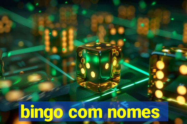 bingo com nomes