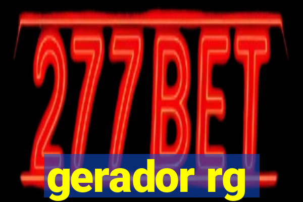 gerador rg