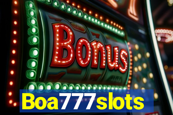 Boa777slots