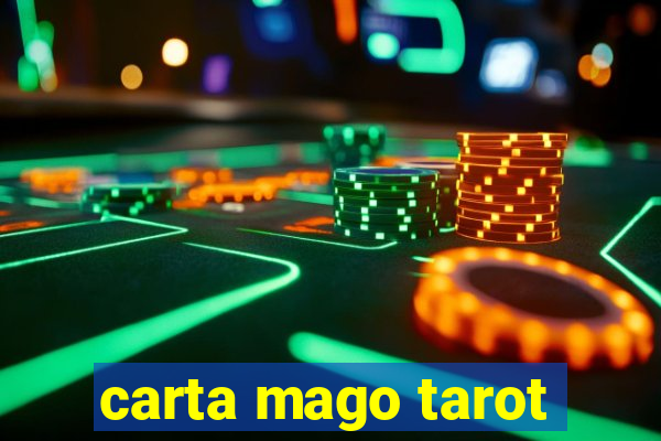 carta mago tarot
