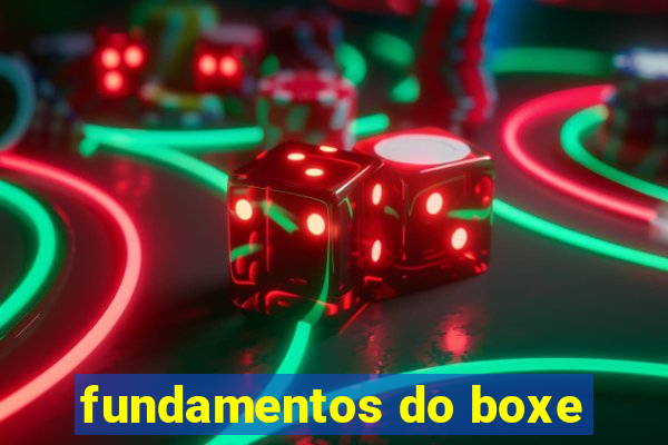 fundamentos do boxe