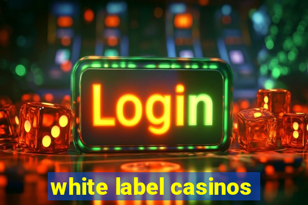 white label casinos