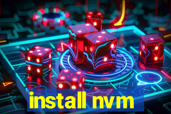 install nvm