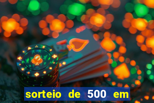 sorteio de 500 em cash toda segunda feira novibet como funciona