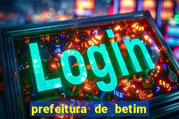 prefeitura de betim - contracheque online