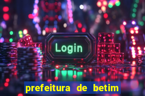 prefeitura de betim - contracheque online