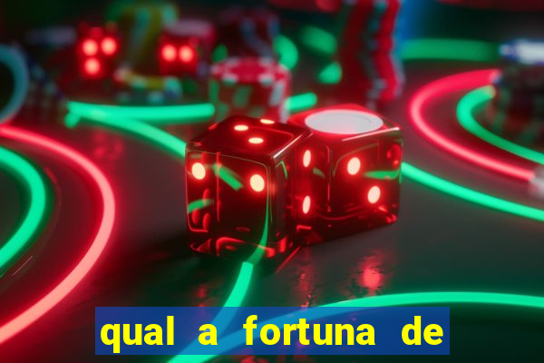 qual a fortuna de aloisio chulapa