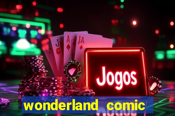 wonderland comic studio alphabet